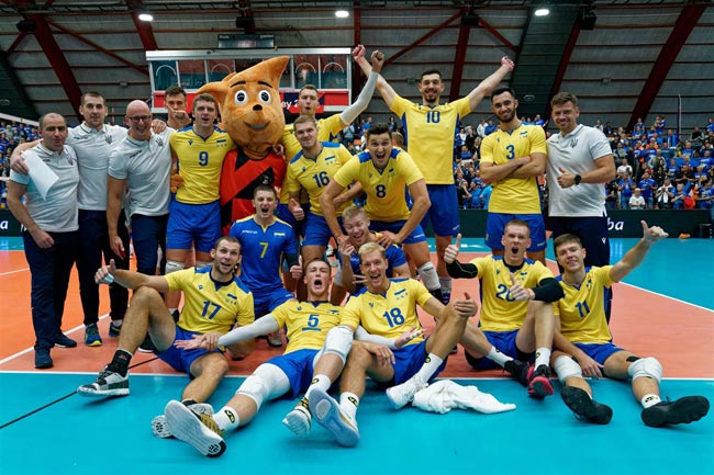 Волейбол. ЧЕ-2019 (муж). Сборная Украины победила Эстонию и обеспечила себе место в плей-офф - «Волейбол»