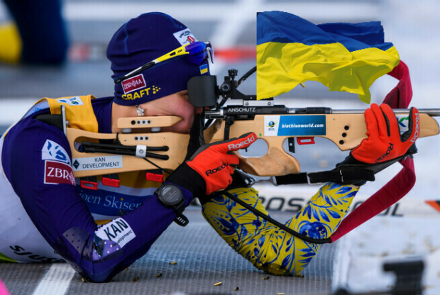 Биатлонистки сборной Украины теперь стреляют по русским. Со специальных лежанок - «Биатлон»