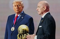 Трамп стал первым лауреатом премии мира ФИФА - «ФУТБОЛ»